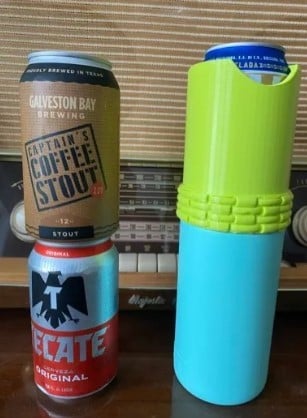 Yeti 16oz Colster Double 12oz Can Adapter