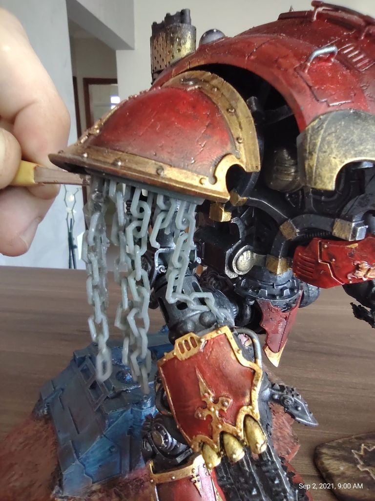 Chain Shoulder Upgrade for Imperial Knight 