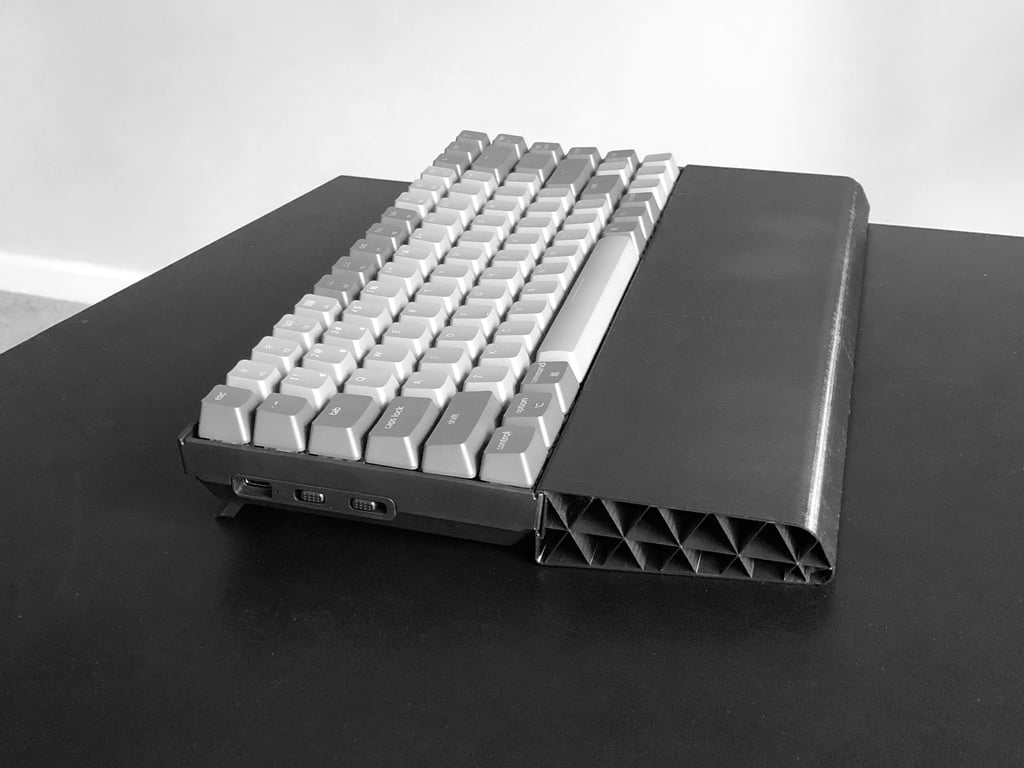 Integrated Palm Rest for Keychron K2 Keyboard