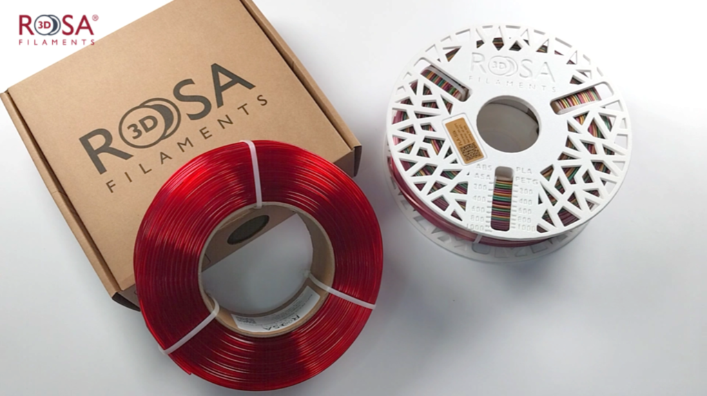 Rosa3D Filaments MASTERSPOOL - reusable ReFill discs