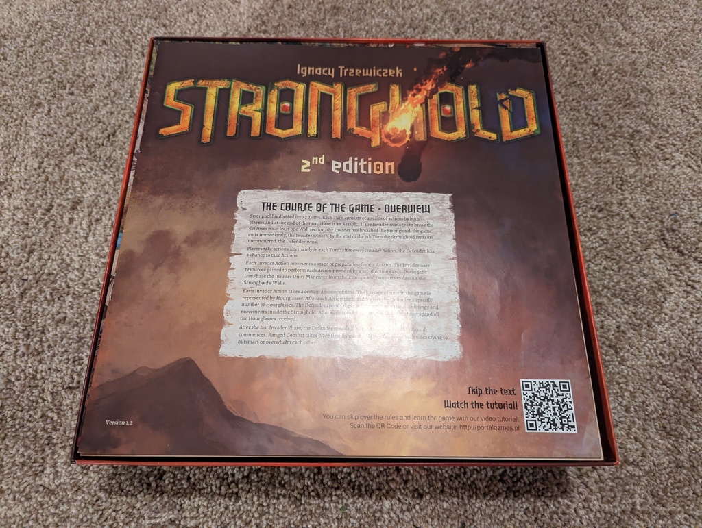 Stronghold & Stronghold Undead (2nd Ed.) Board Game Organizer