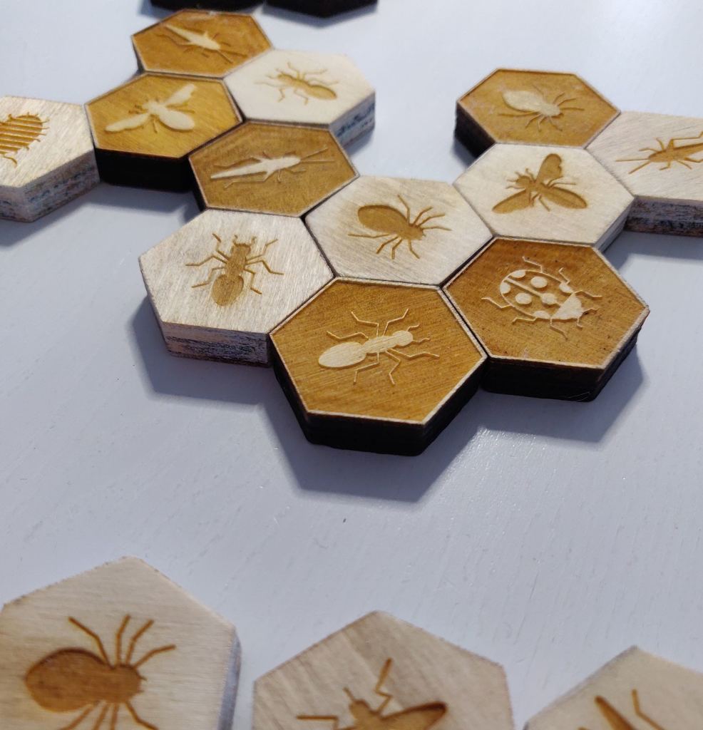 Hive (laser cut wood)
