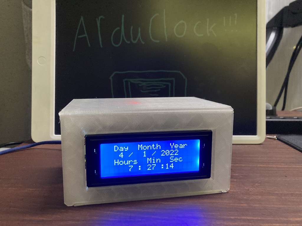 The ArduClock DIY digital clock