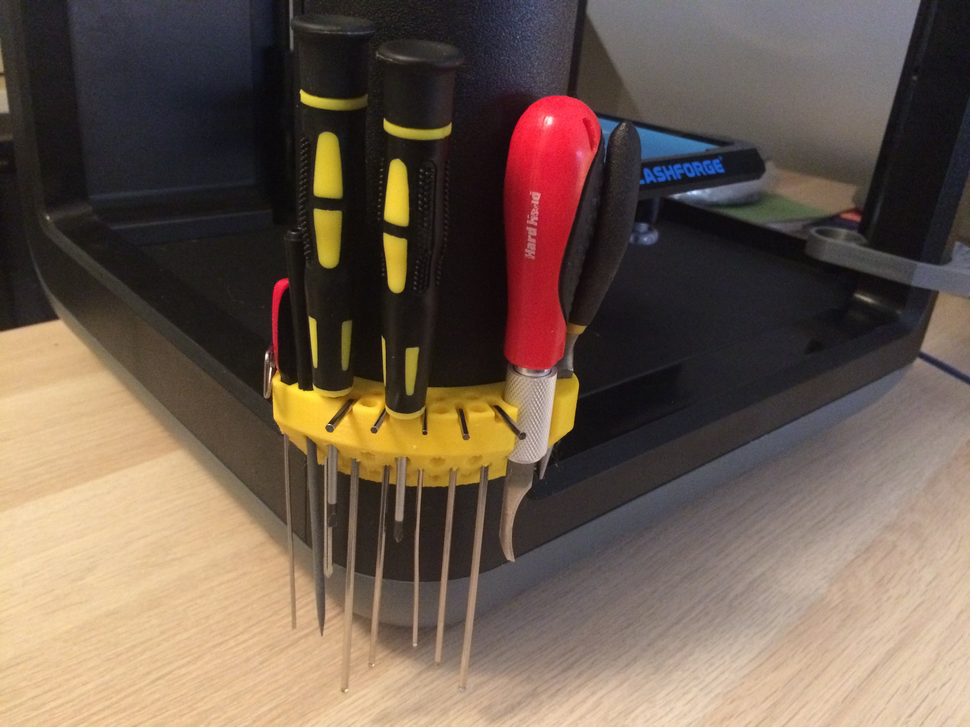 Tool Rack for Flashforge Finder