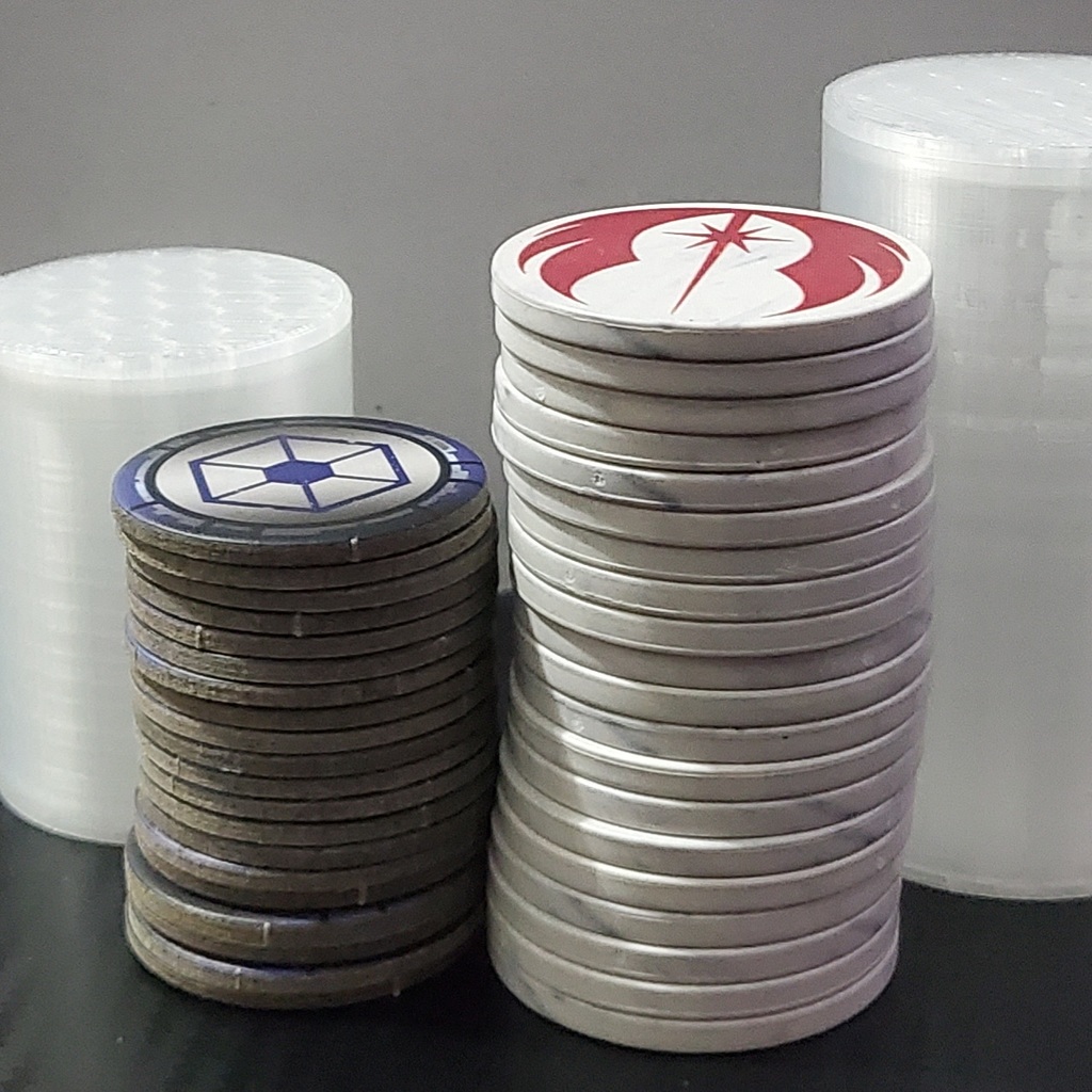 Order Token Container for Star Wars Legion (acrylic and normal)