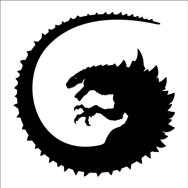 Godzilla wall art Bundle