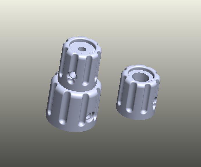 Boeing 737 EFIS Knobs