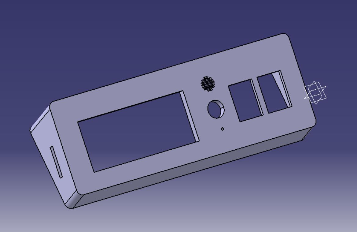 LCD 2004 Smart Controller Housing with Switch holes