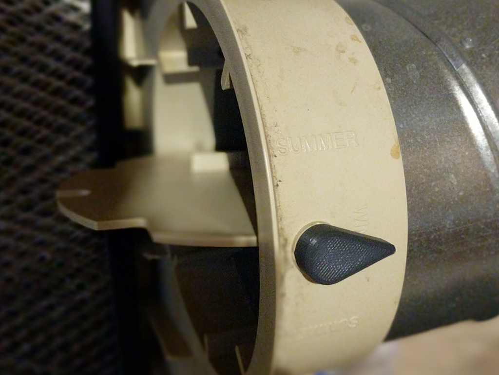 Humidifier Damper Dial Knob