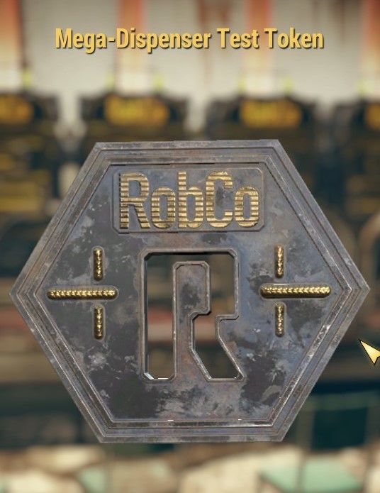 RobCo Mega-Dispenser Test Token