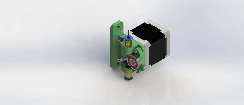 V/T-slot bowden extruder