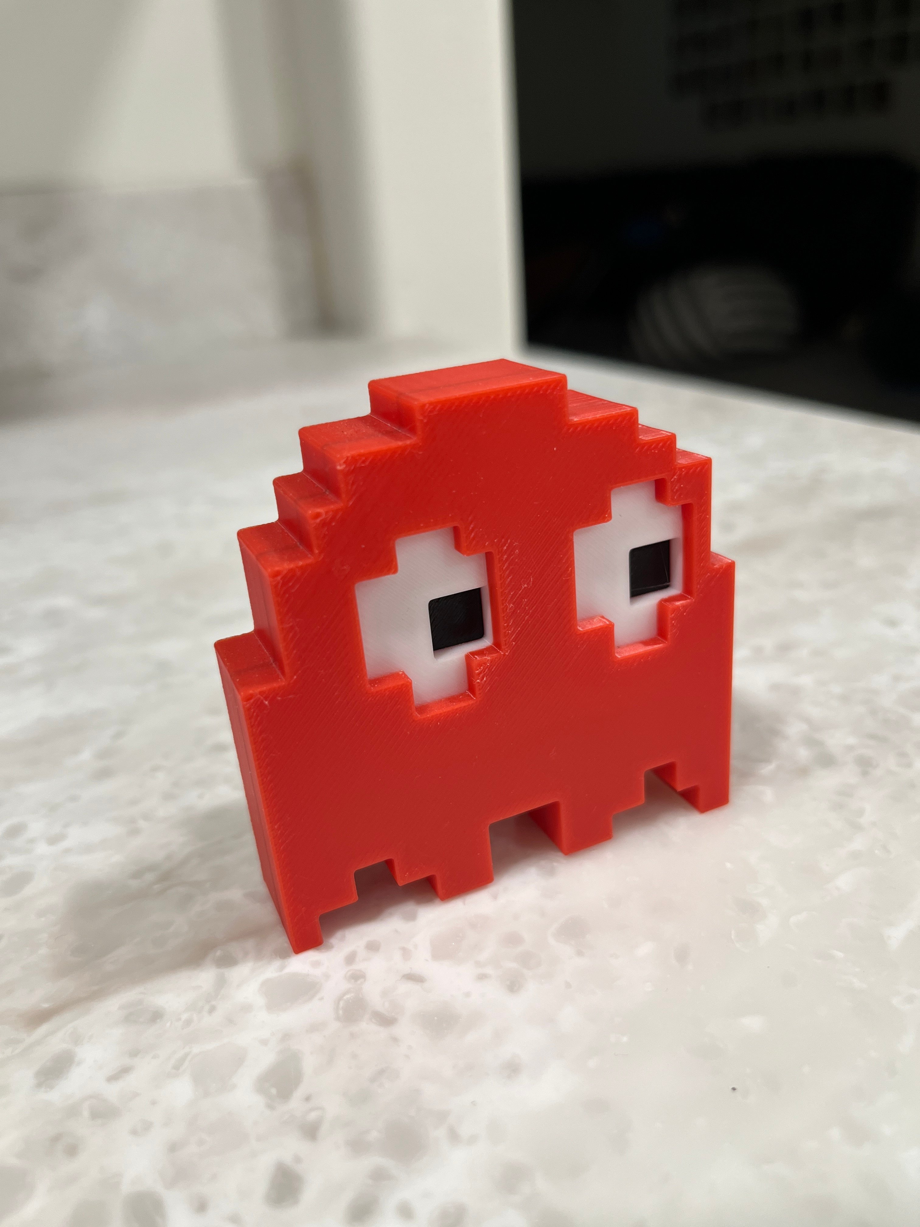 8-bit Pacman Ghost for Lego Wreath