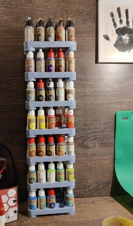 Paint holder stackable 15 spots. Army painter