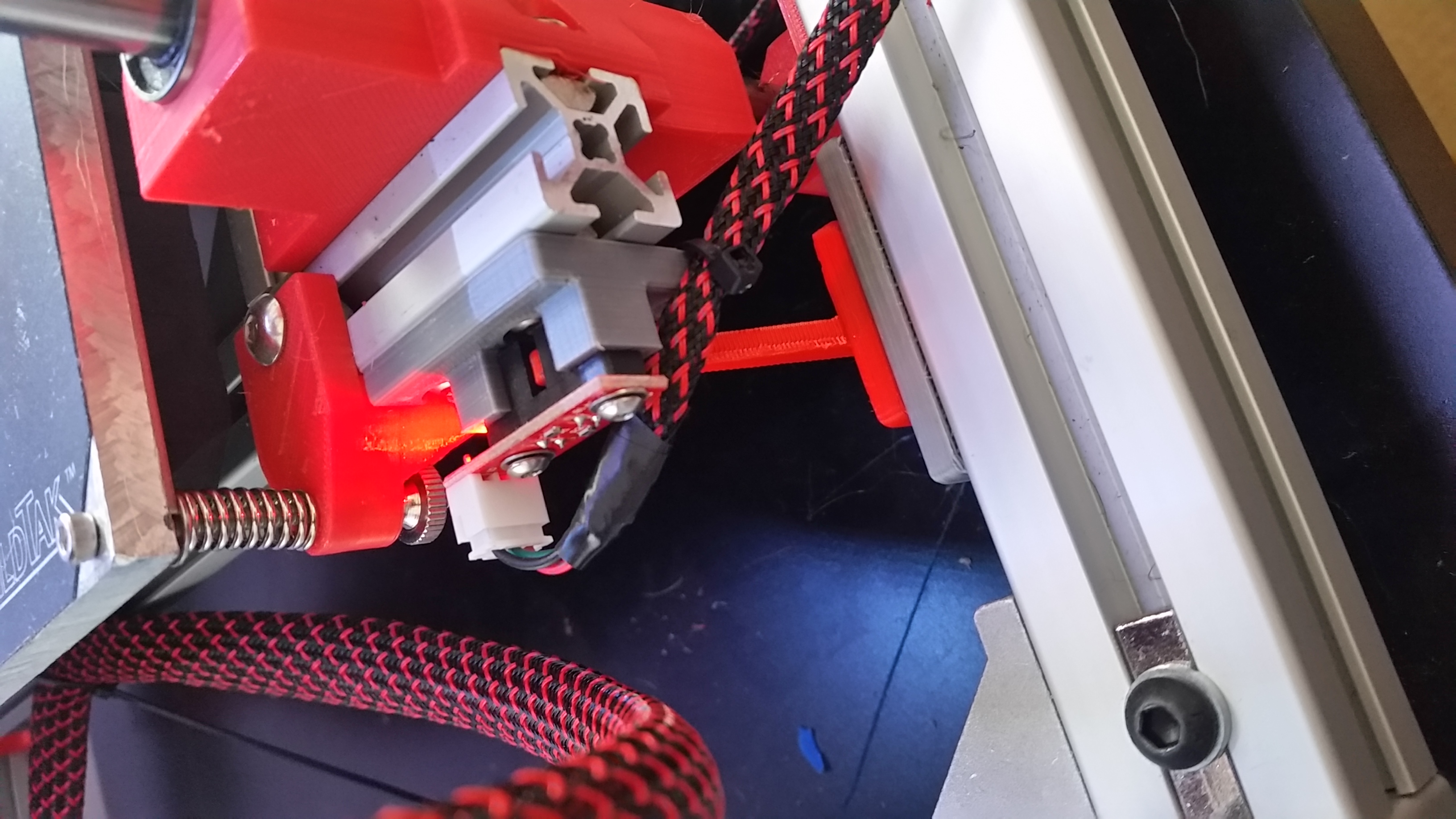 Hypercube EVO z-max sensor mount