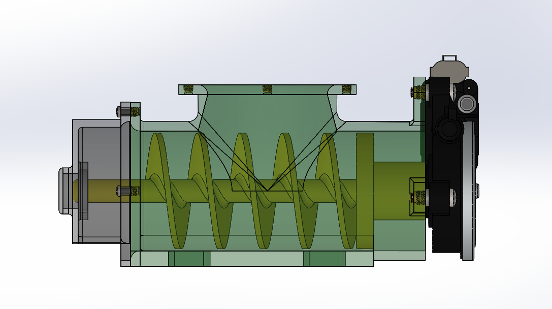 HELICAL ANIMAL FEEDER