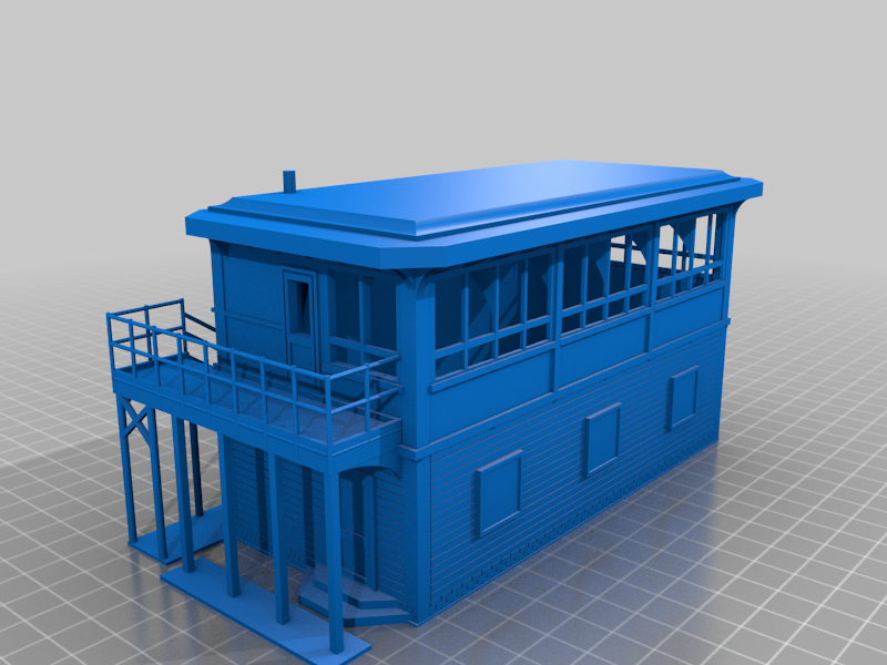 OO SIGNAL BOX (updated)