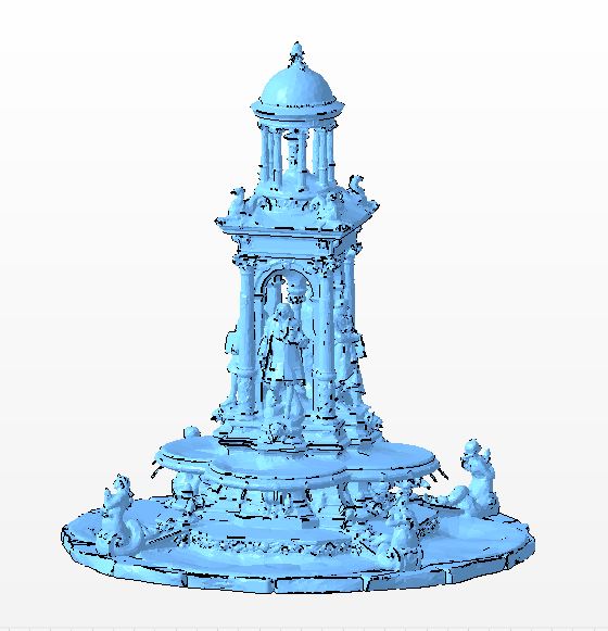 public fountain - terrain - gubbins