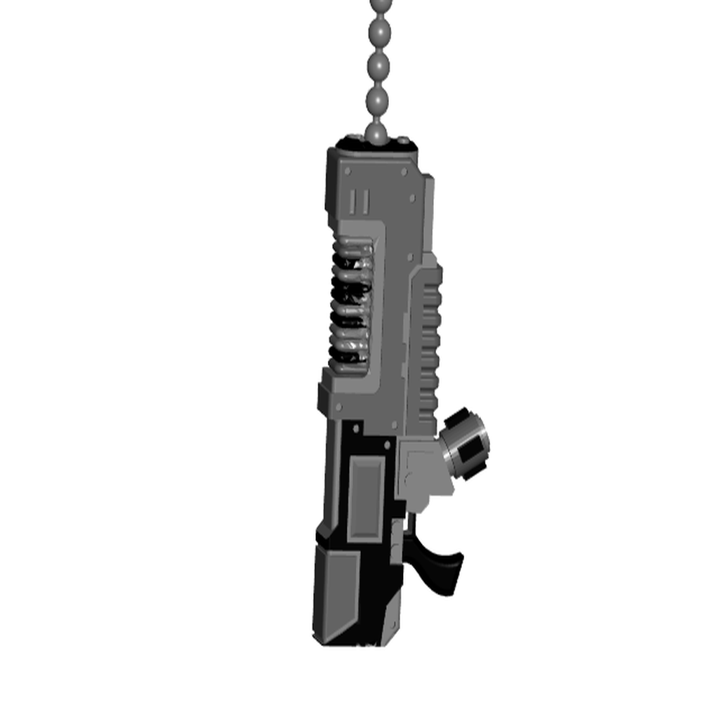 Plasma Rifle Pull Ball Chain, Keychain Knob | Handle | Fob | Finials