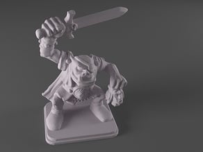 HeroQuest - Orc Warlord ULAG