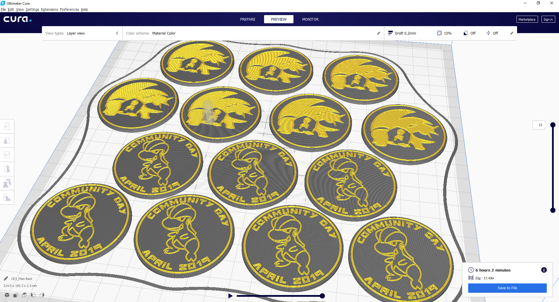 Pokemon Go Community Day #16 coin - Bagon