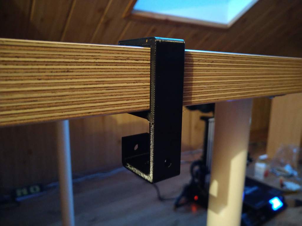 Ikea Linnmon cable holder / organizer