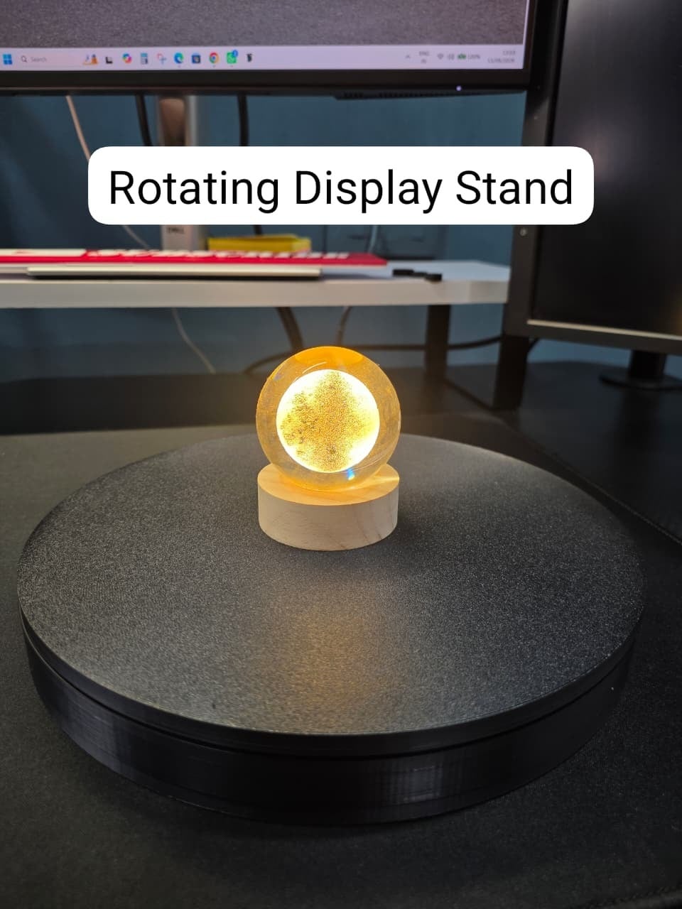 Rotating Display Stand USB