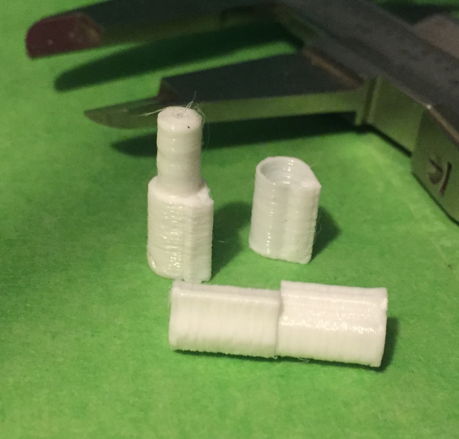 Small Hinge - 6mm dia x 20mm long