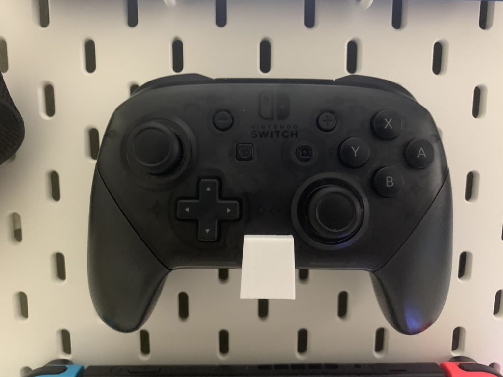 Nintendo Switch Pro Controller Holder for Ikea Skadis 