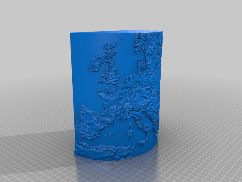 European-Elevation-Map-Vase