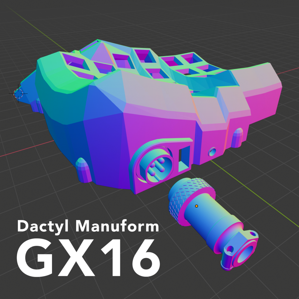 Dactyl Manuform GX16