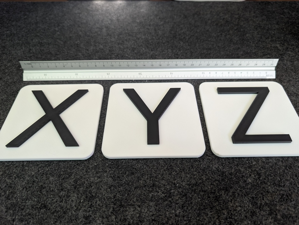 Watertight Integrity Designation Plaques X / Y / Z (Naval / Bridge Simulator)