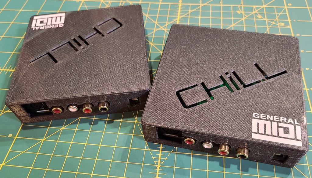Enclosure for CHiLL Waveblaster to Midi adapter