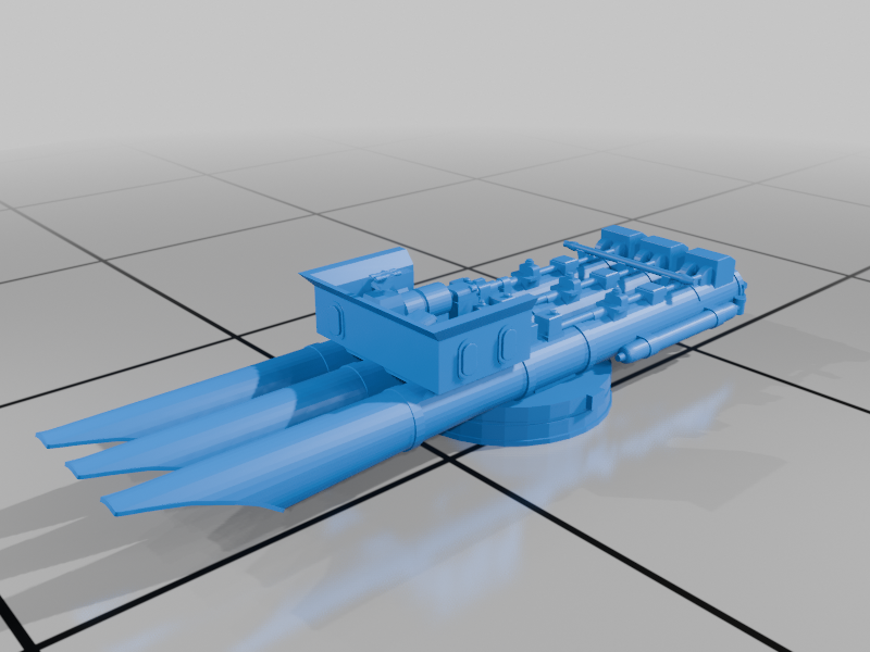 Kriegsmarine Triple Torpedo Launcher