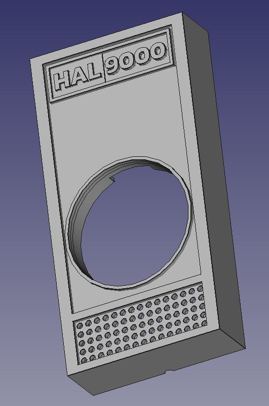 HAL 9000 Alexa Echo Dot 2nd gen Mount