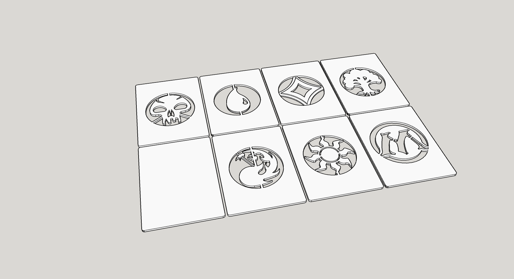 MTG Deckbox separators