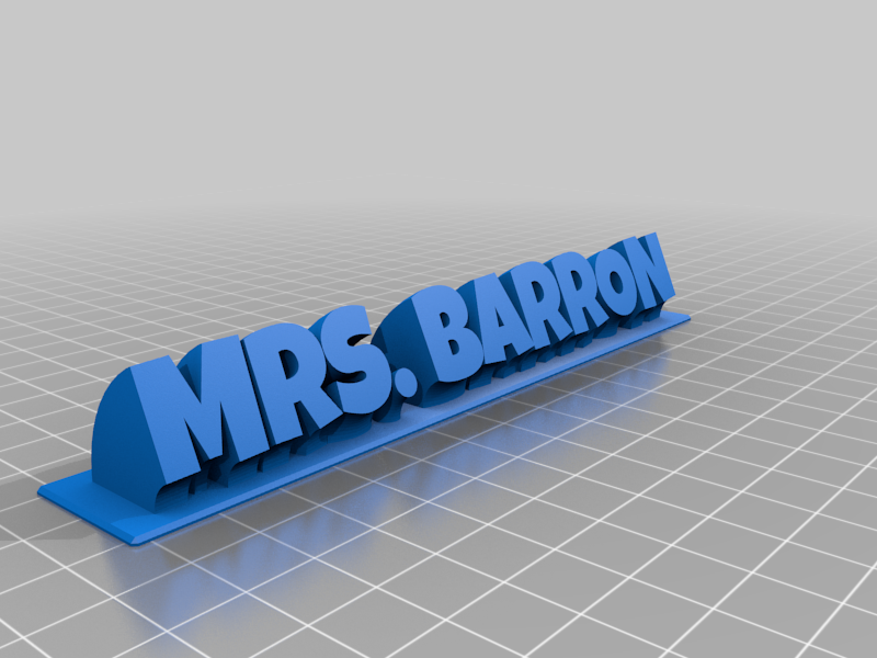 MRS. BARRON