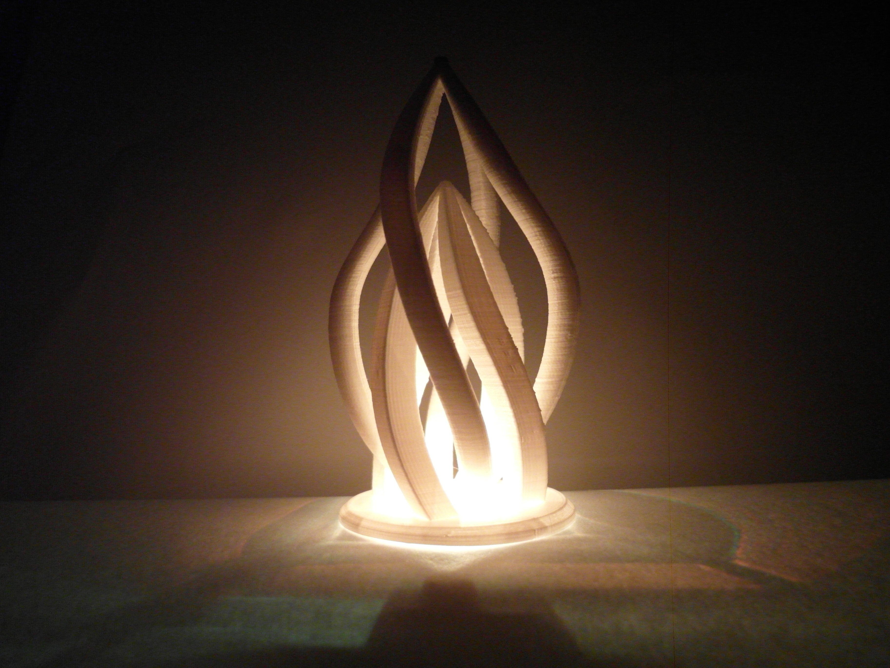 Twisted Towers lightable structure