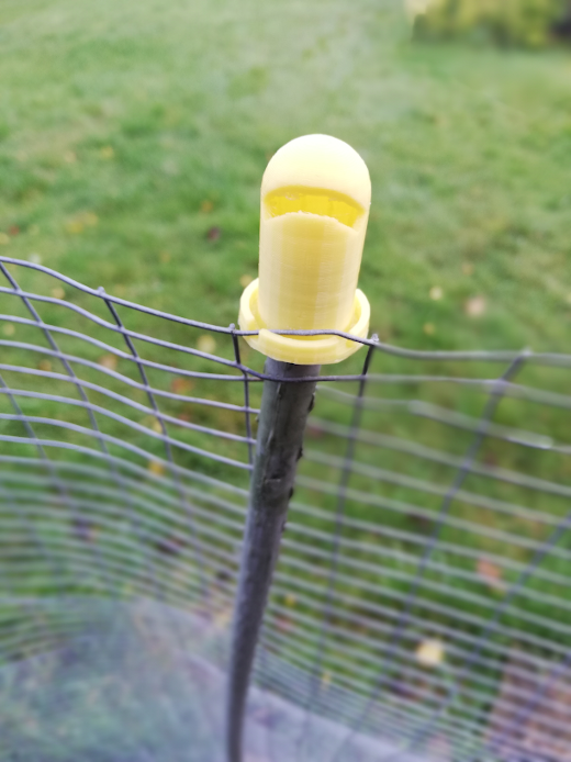 Bullet Fence Pole Top