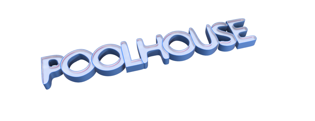 poolhouse deco bar (option led)
