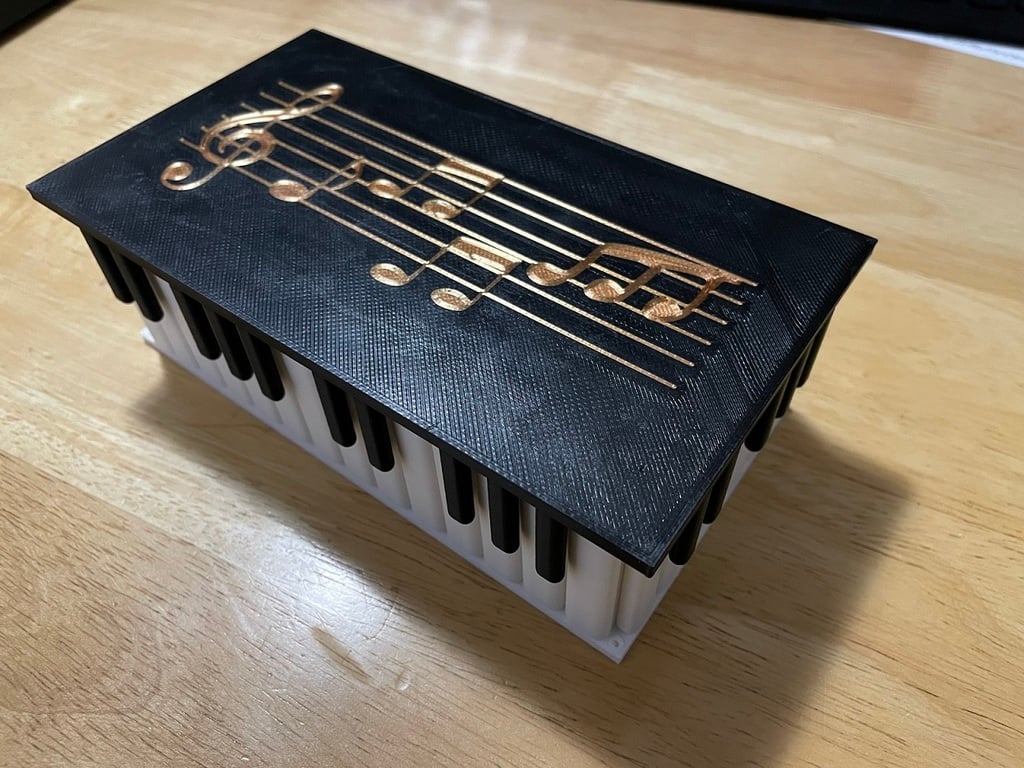 Piano Jewelry Box