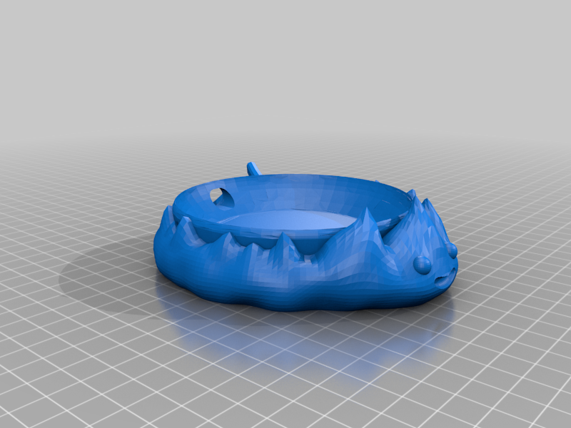 Calcifer Google Nest Mini stand [FIXED BASE]