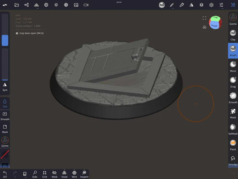 Miniatura 7 do modelo 3D Trapdoor Mimic Mini