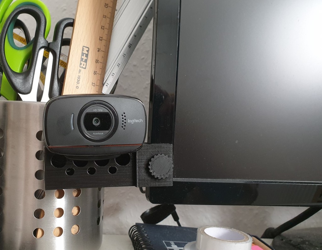 Monitor Sidemount Logitech B525 Webcam