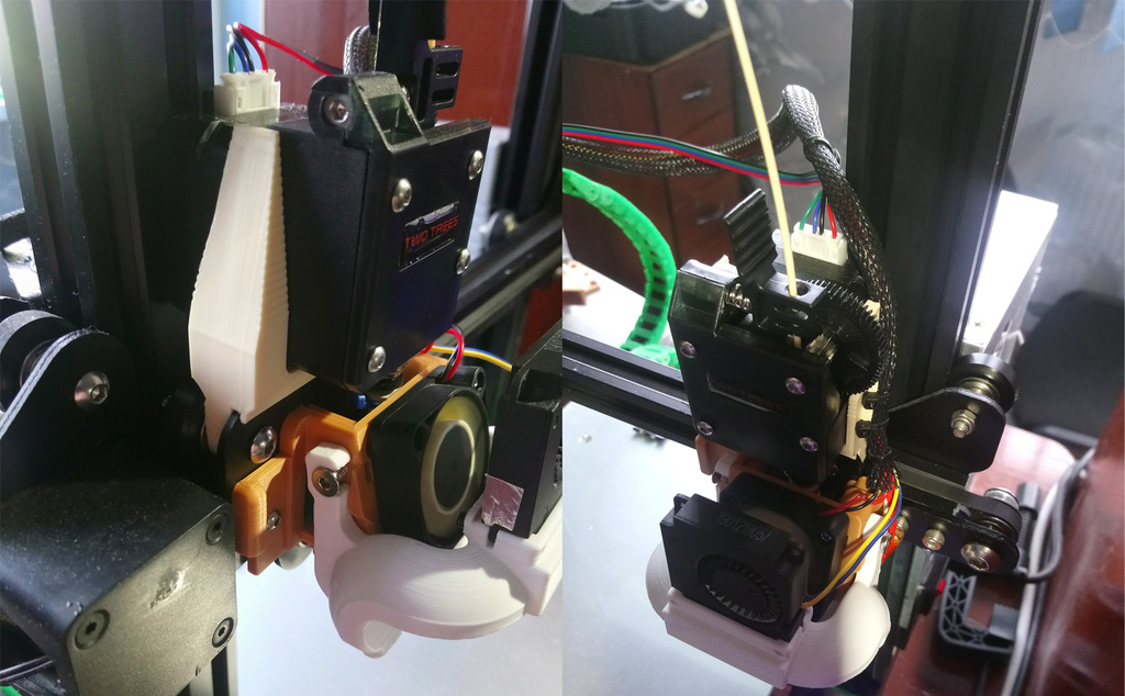 Two Trees titan extruder direct drive mount for ender 3