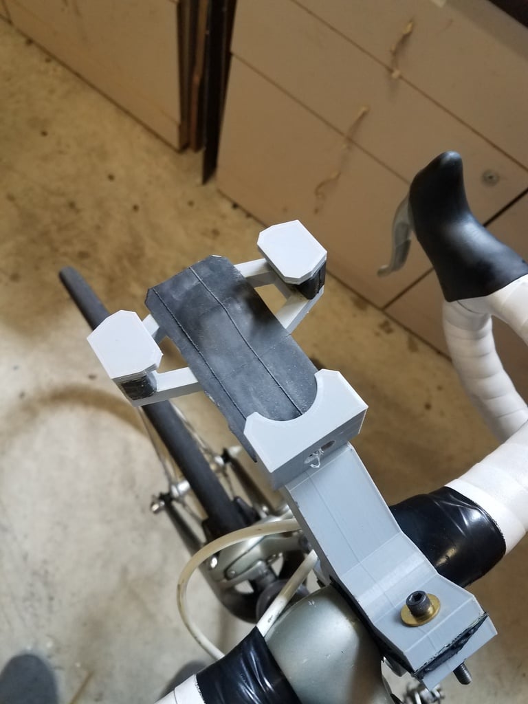 Extended Bike Phone Holder