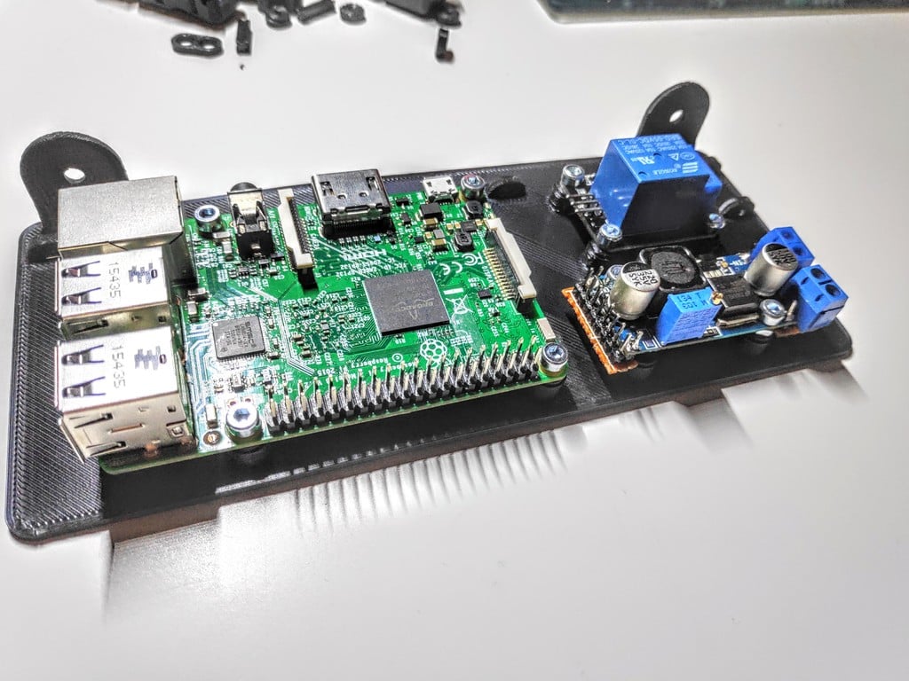 Raspberry Pi mount for Ender 5 electronics enclosure