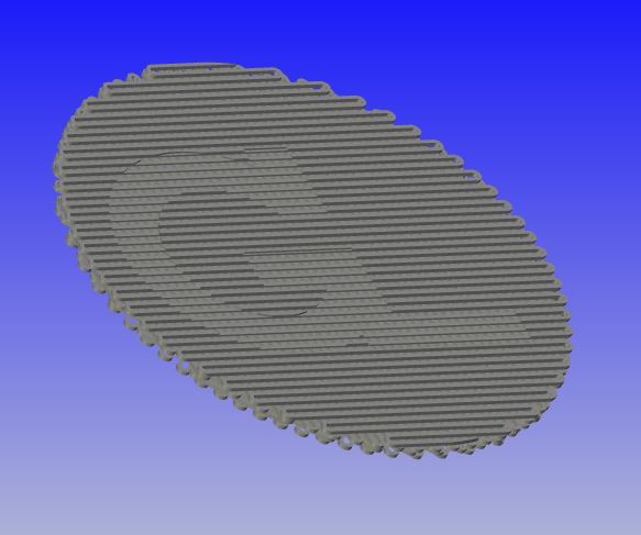 Filter mesh 50x1.6 mm (2"x 1/16") / 濾網 / फ़िल्टर ग्रिड