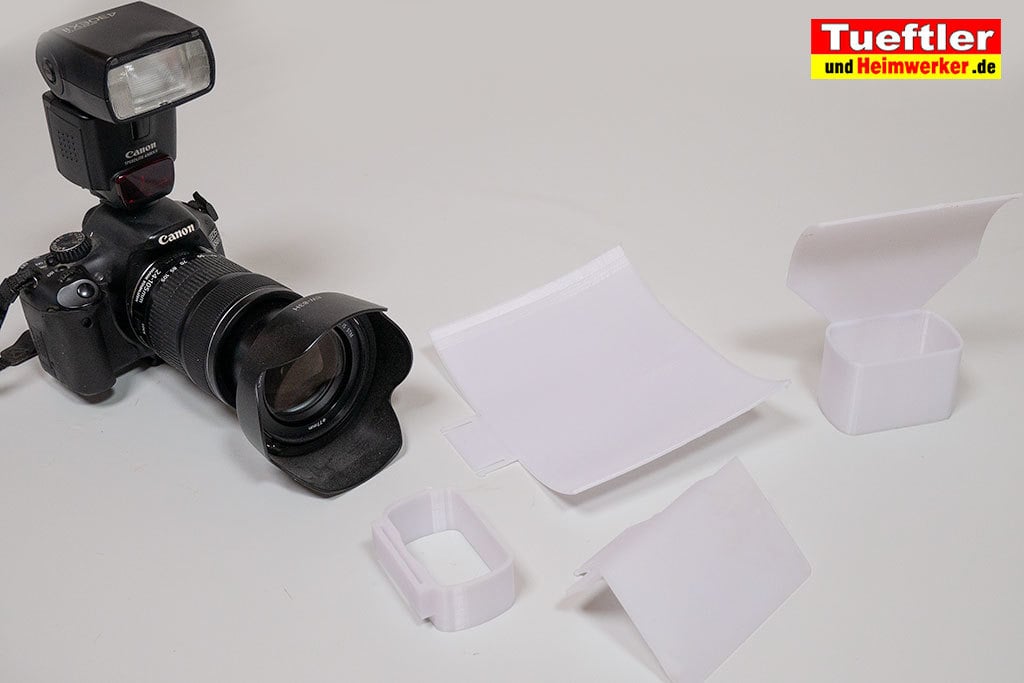 Reflector and Diffuser for Canon Speedlight 430 EX II