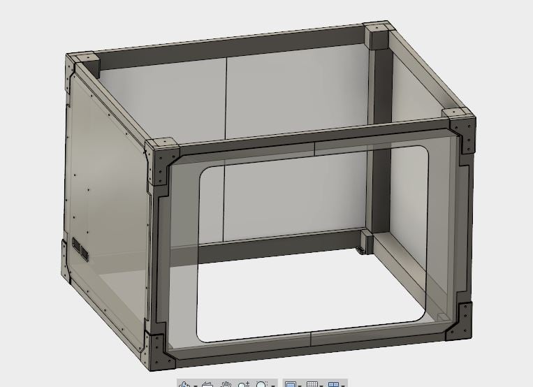 Anet A8 Enclosure Brackets