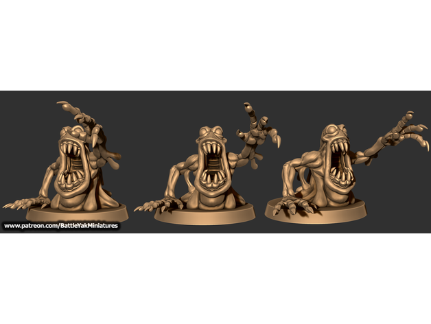 The Wretched Battleyak Miniatures Patreon Sample